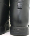 Givenchy Eva Chain Knee-High Rain Boots Black Rubber Size 40