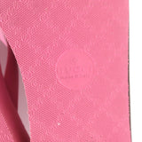Gucci Pascar GG Marmont Platform Flip Flop Sandals Pink Size 35