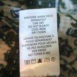 Veronica Beard Danica Mini Dress Green/White Printed Cotton-Blend Size Large