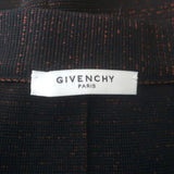 Givenchy Pencil Skirt Black/Brown Space Dye Stretch Knit Size Small NEW