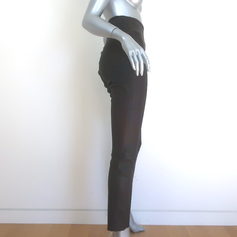 SPRWMN Leather Ankle Leggings Americano Brown Size Large