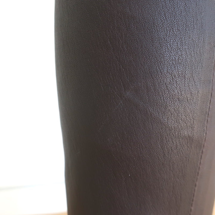 SPRWMN Leather Ankle Leggings Americano Brown Size Large