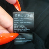 Zimmermann Belle Swiss Dot Midi Dress Black Lace-Trim Silk Georgette Size 1