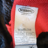 Missoni Striped V-Neck Cardigan Brown/Purple Cashmere-Silk Size 44