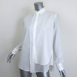 Y's Yohji Yamamoto Double-Layer Button Down Shirt White Cotton Size 1