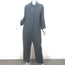 James Perse Jumpsuit Gray Viscose-Linen Size 3