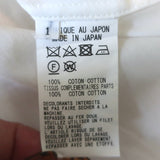 Y's Yohji Yamamoto Double-Layer Button Down Shirt White Cotton Size 1