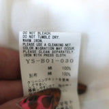 Y's Yohji Yamamoto Double-Layer Button Down Shirt White Cotton Size 1