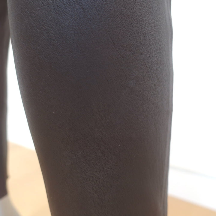SPRWMN Leather Ankle Leggings Americano Brown Size Large