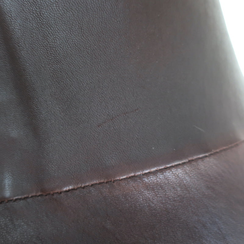 SPRWMN Leather Ankle Leggings Americano Brown Size Large