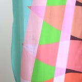 Mara Hoffman Sleeveless Maxi Shirtdress Multicolor Printed Viscose Size Medium