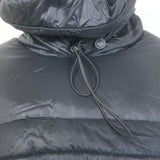 RED Valentino Lace-Trim Puffer Cape Black Size 40