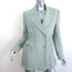 Blaze Milano Anyway Blazer Sage Linen Size 0 Double Breasted Jacket