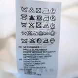 Sandro Rosane Ruffle-Trim Top White Cotton Size 1