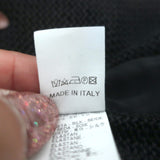 Brunello Cucinelli Monili-Trim Knit Mini Tank Dress Charcoal Size Small