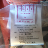 Emilio Pucci Girandole Mini Dress Red/Orange Printed Silk Satin Size US 4