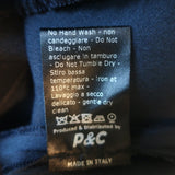 Barneys New York Ruffled Off the Shoulder Midi Dress Navy Satin Size 38 NEW