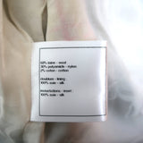 Chanel 09P Lesage Tweed Bow Sleeve Double Breasted Jacket White/Multi Size 38