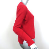 Miu Miu Cashmere V-Neck Cardigan Red Size 40