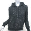 Chanel 09P Camellia Laser Cut Bomber Jacket Black Size 36