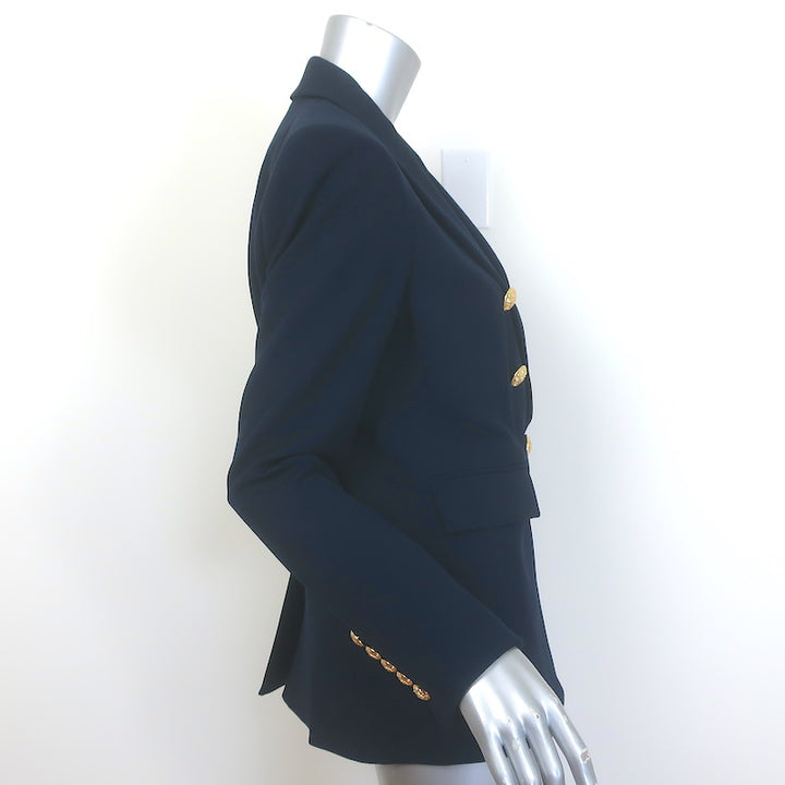 Veronica Beard Miller Dickey Jacket Navy Size 6 Double Breasted Blazer