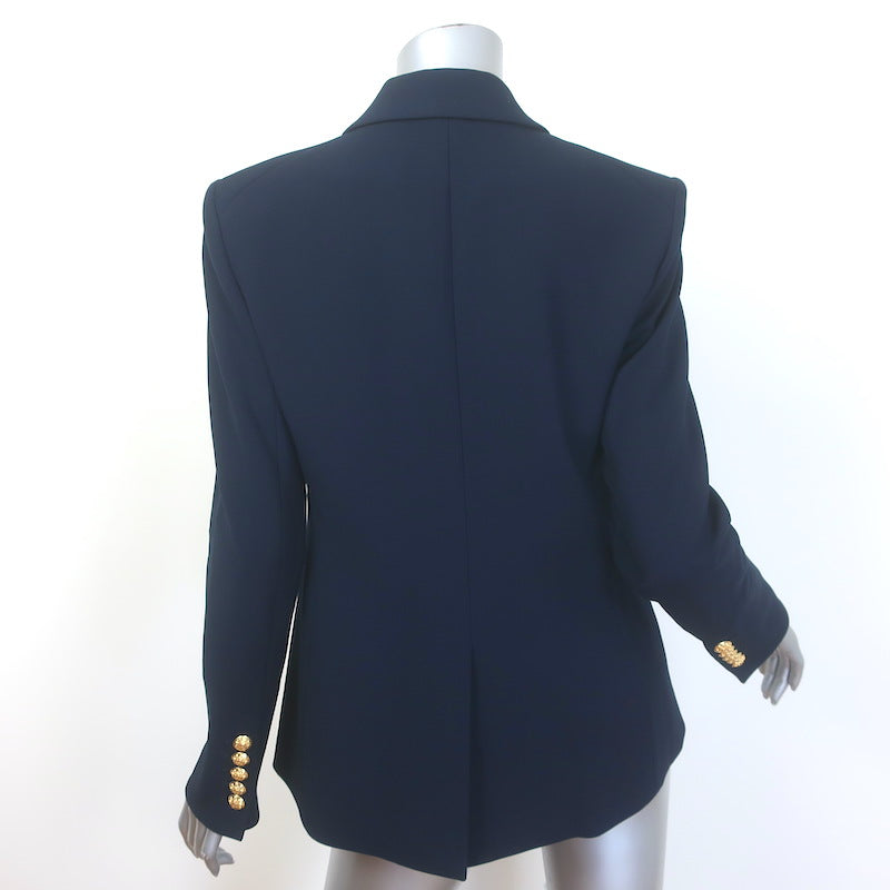 Veronica Beard Miller Dickey Jacket Navy Size 6 Double Breasted Blazer