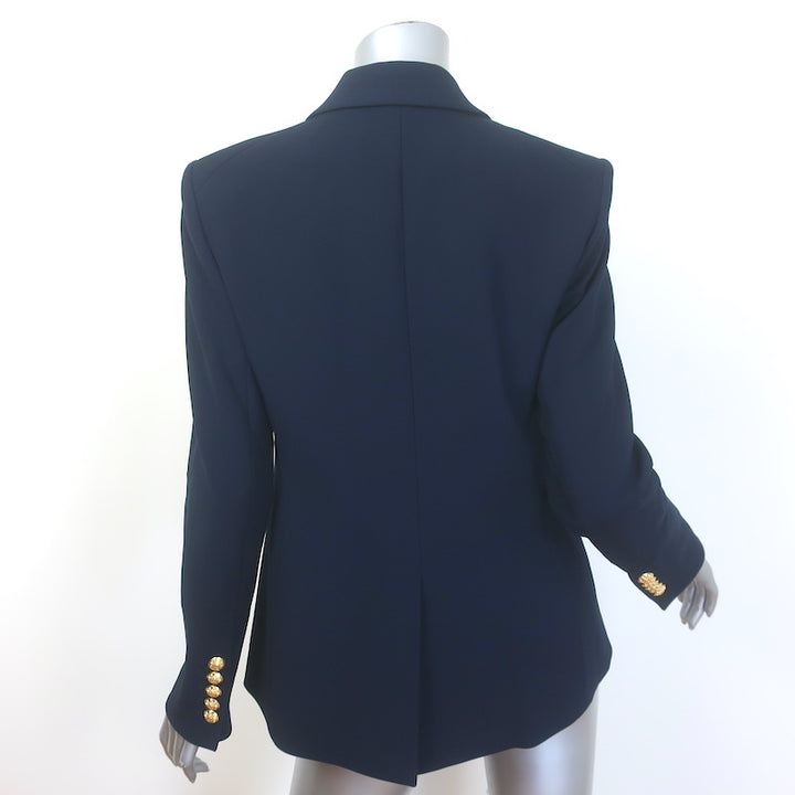 Veronica Beard Miller Dickey Jacket Navy Size 6 Double Breasted Blazer