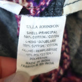 Ulla Johnson Puff Sleeve Tiered Dress Nora Quilted Printed Cotton Size 10