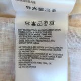 Zimmermann Wylie Tunic Mini Dress Mustard Printed Linen Size 0P NEW