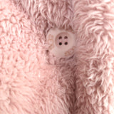 UGG Annona Sherpa Travel Cardigan Coat Pink Size Extra Small
