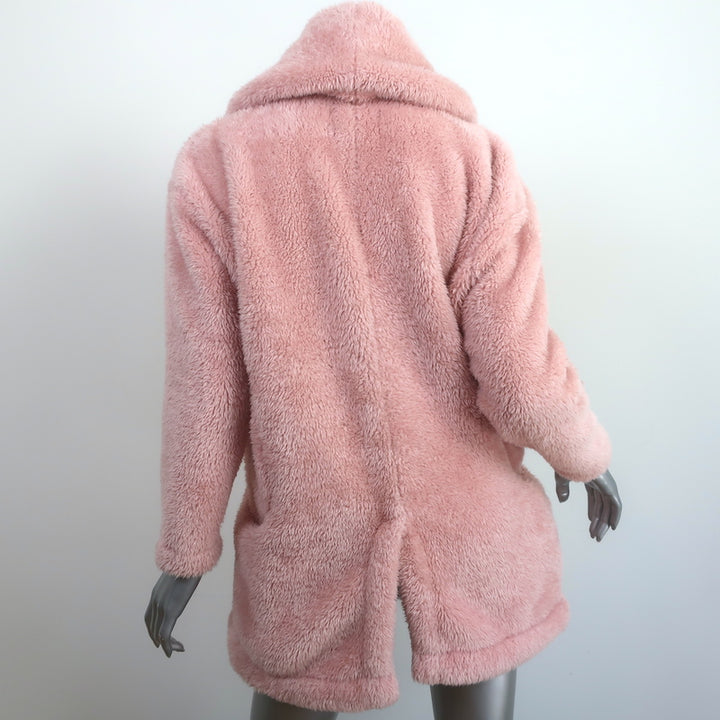 UGG Annona Sherpa Travel Cardigan Coat Pink Size Extra Small