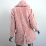UGG Annona Sherpa Travel Cardigan Coat Pink Size Extra Small