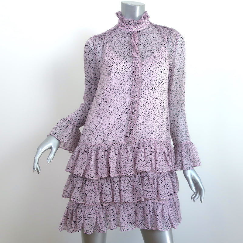 Louis Vuitton Tapered Wool Crepe Mini Dress , Beige, 38