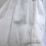 Alexander McQueen Layered-Effect Peplum Sweater Navy & White Size Medium