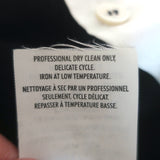 Alexander McQueen Layered-Effect Peplum Sweater Navy & White Size Medium