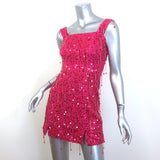 SIMKHAI Noemi Beaded Mini Dress Fuchsia Size 0