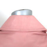 Balenciaga Leather Moto Jacket Light Pink Size 44 Biker Jacket