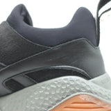 Stella McCartney Eclypse Low Top Sneakers Black Faux Leather Size 41