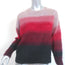 Isabel Marant Etoile Drussell Sweater Red Mohair-Blend Ombre Knit Size 34