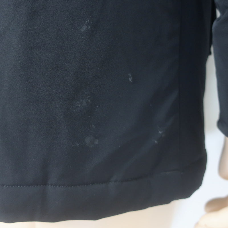 Theory Vandisen Padded Coat Black Nylon Size Small
