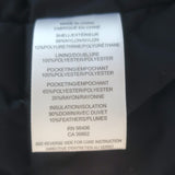 Theory Vandisen Padded Coat Black Nylon Size Small