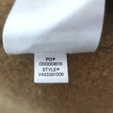 Vince High Collar V-Neck Coat Camel Wool-Blend Size Medium