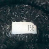 TSE Turtleneck Sweater Dress Gray Wool-Blend Colorblock Knit Size Medium
