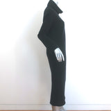 James Perse Cashmere Turtleneck Midi Dress Black Size 1