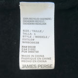 James Perse Cashmere Turtleneck Midi Dress Black Size 1