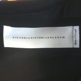 Victoria Victoria Beckham Structured Mini Dress Floral Print Satin Size US 4