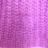 Isabel Marant Inko Sweater Magenta Mohair-Blend Ribbed Knit Size 40