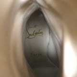 Christian Louboutin Majung Fringe Boots Black Leather Size 35.5