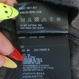 Prada Superfine Crewneck Sweater Charcoal Lightweight Virgin Wool Size 46