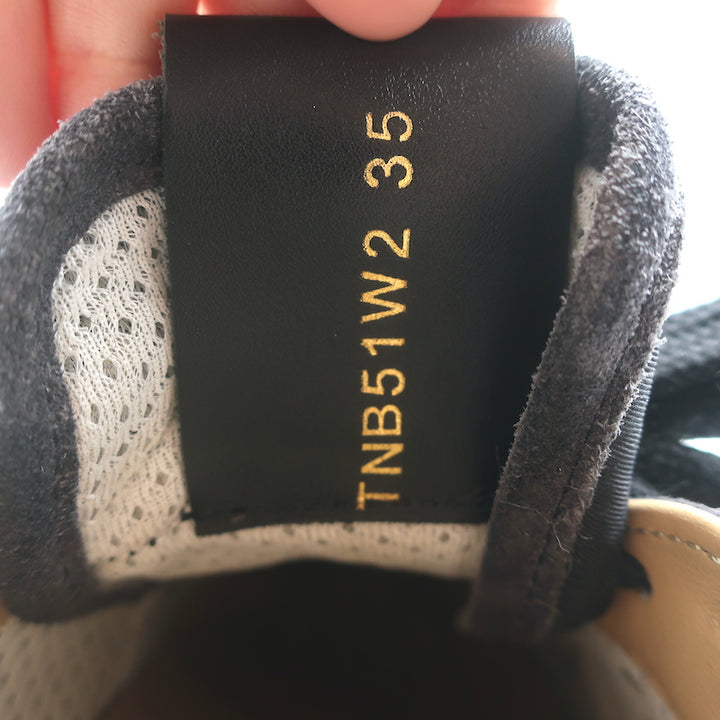 Valentino Soul Rockstud Sneakers Black Camo &amp; Gray Suede Size 35